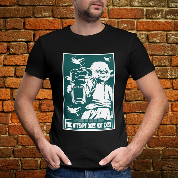 Camisa Yoda Beer Green Quality