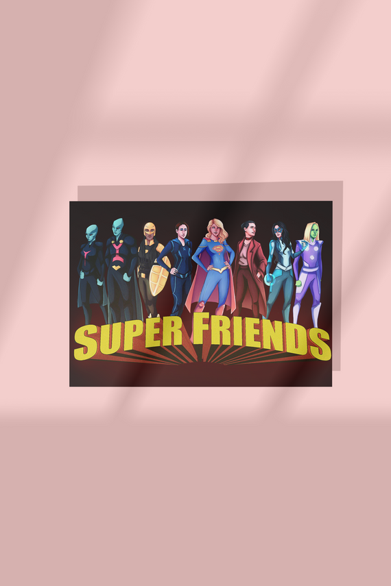 Poster Superfriends - A3