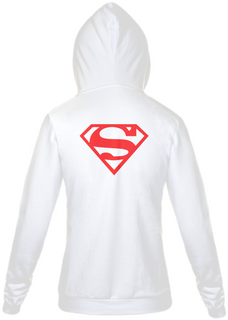 Nome do produtoSupergirl Logo - Moletom de Zíper