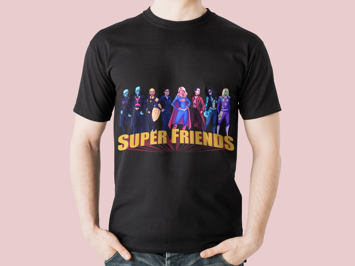 Nome do produto: Superfriends - T-Shirt Quality
