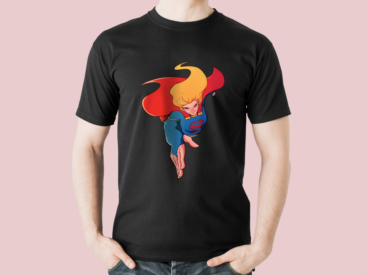 Nome do produto: Supergirl - T-Shirt Quality