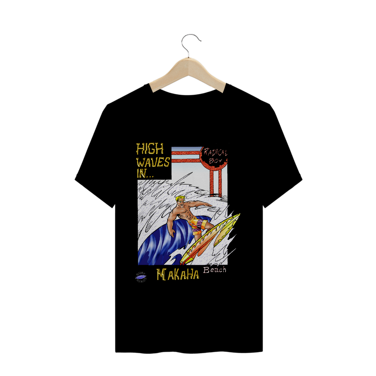 Nome do produto: The Radical Boy® on scene High Waves in... Makaha Beach