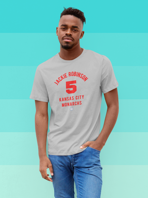 Camiseta Jackie Robinson - KC Monarchs