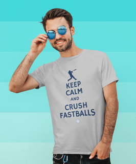 Nome do produtoCamiseta Keep Calm and Crush Fastballs