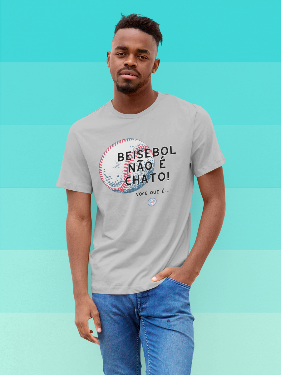 Nome do produto: Camiseta Beisebol Não é Chato!