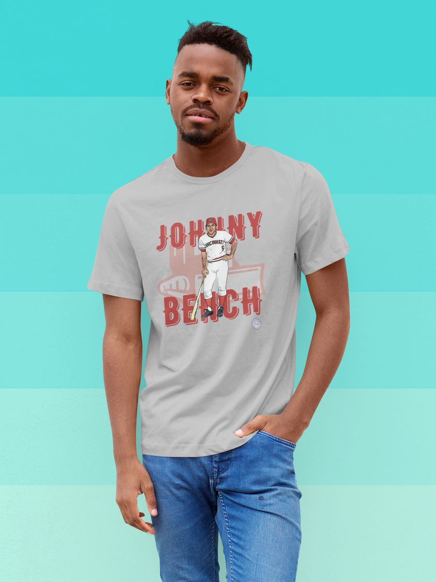 Nome do produto: Camiseta Johnny Bench