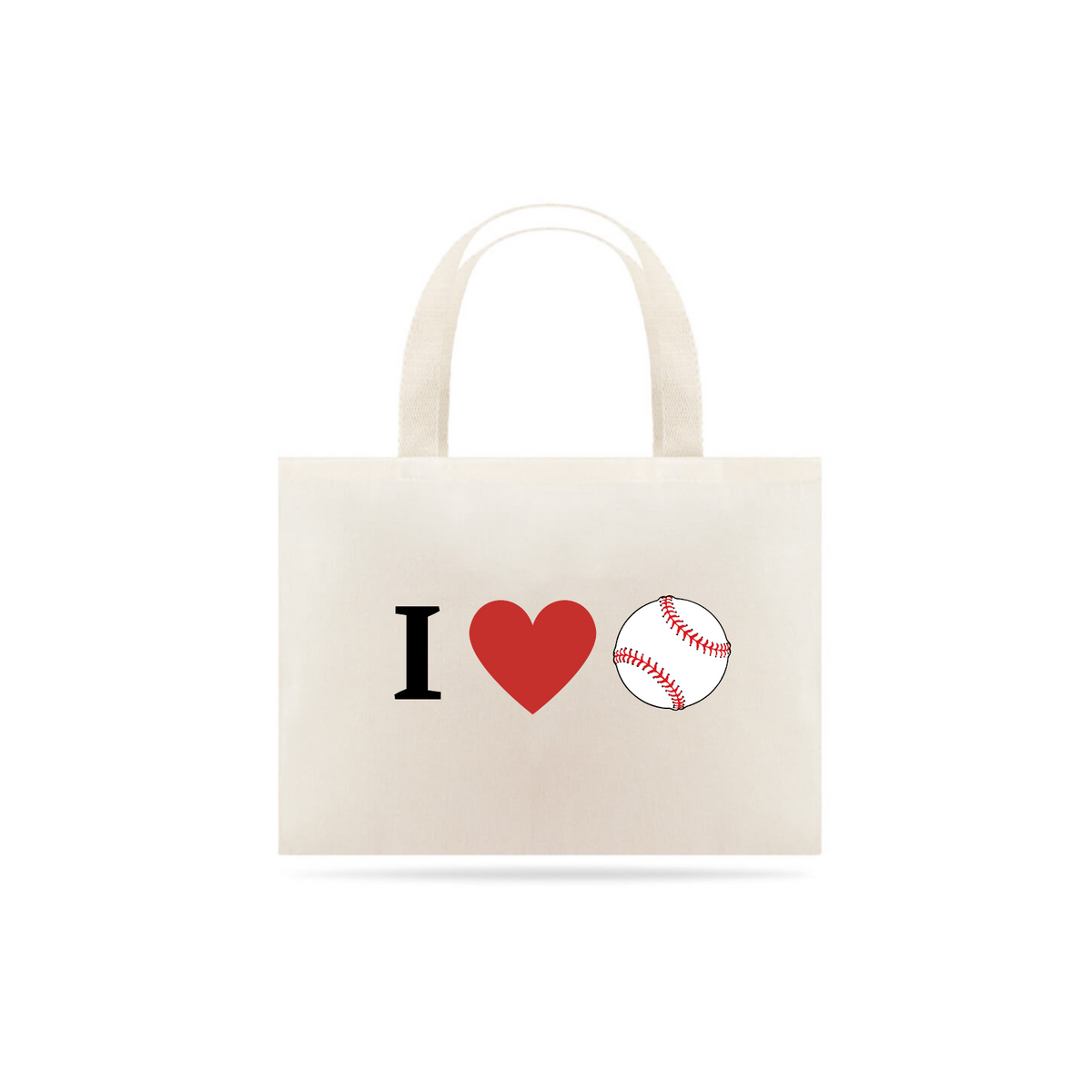 Nome do produto: Ecobag I Love Baseball