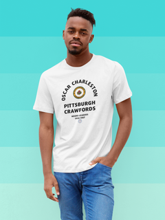 Nome do produtoCamiseta Oscar Charleston - Pittsburgh Crawfords