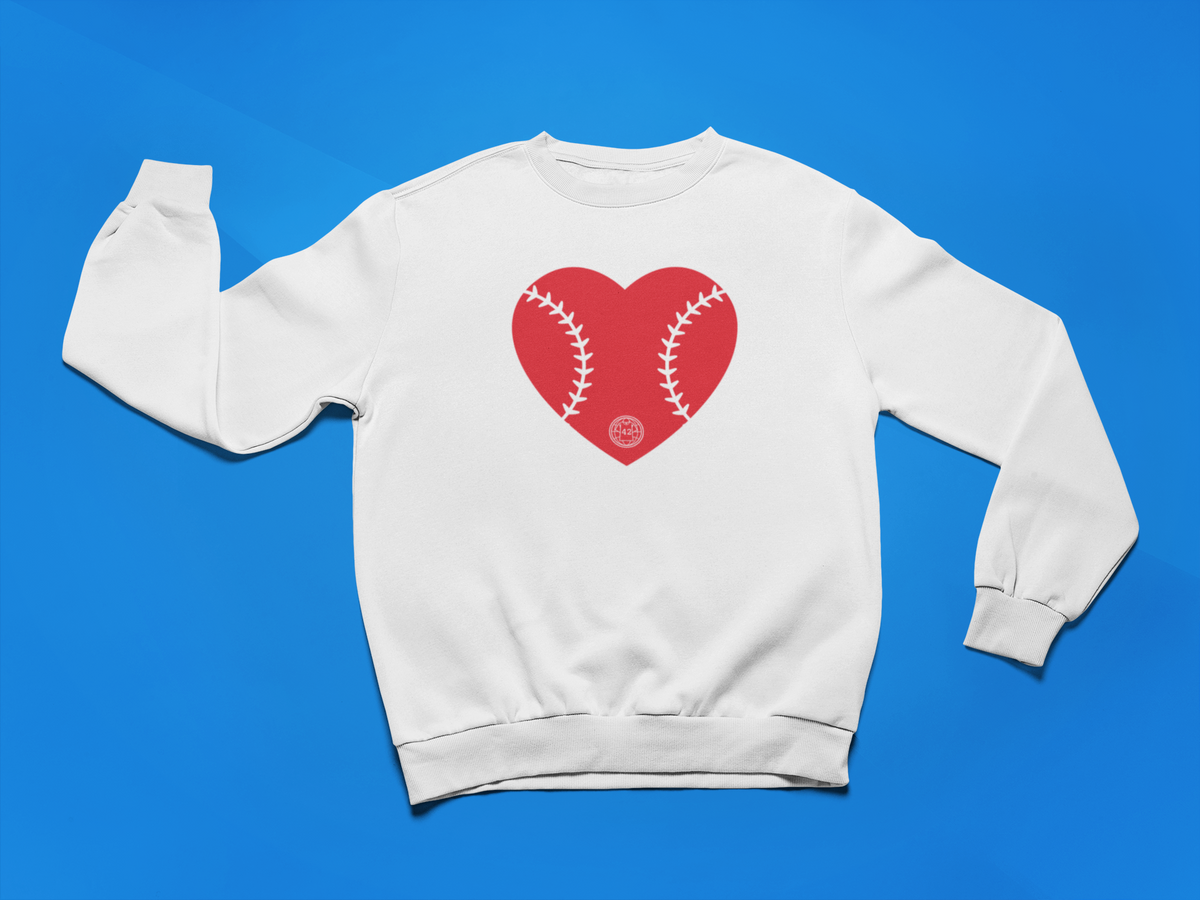 Nome do produto: Moletom Fechado Baseball Heart