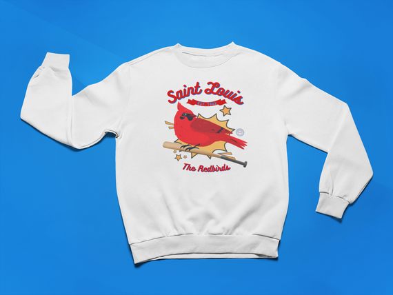Moletom Fechado Saint Louis The Redbirds