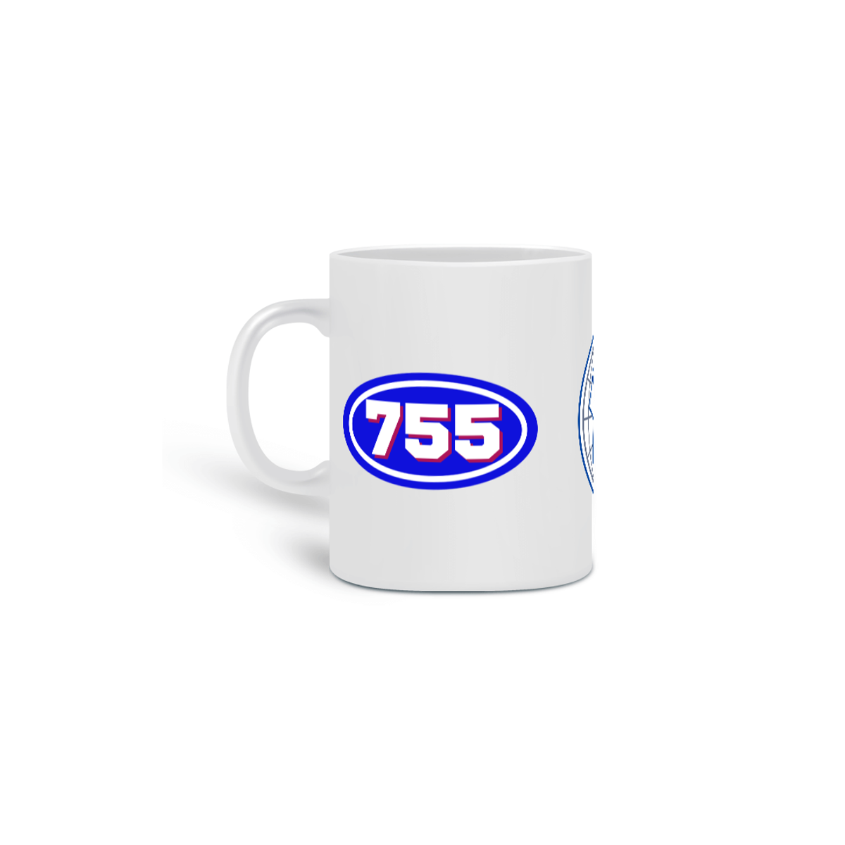 Nome do produto: Caneca Hank Aaron 755 HR\'s