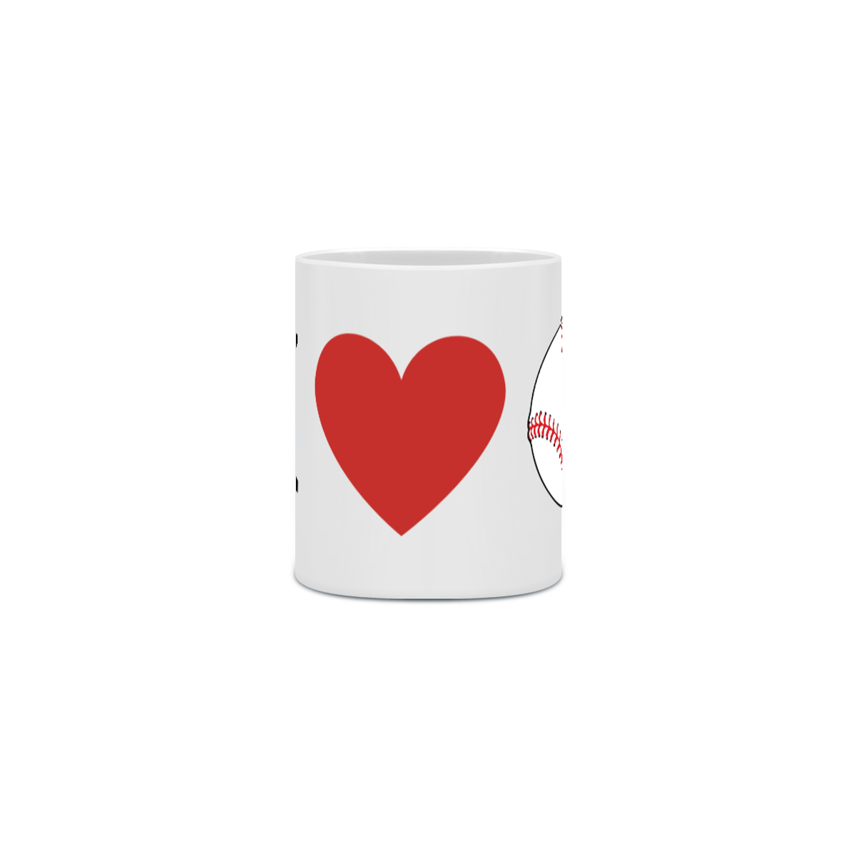 Nome do produto: Caneca I Love Baseball