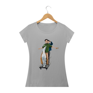 Nome do produtoCamiseta Friends Seasons 4-6 - Chandler & Joey #blky