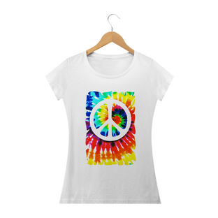 Nome do produtoCamiseta Hippie Tie Dye Simbolo da Paz