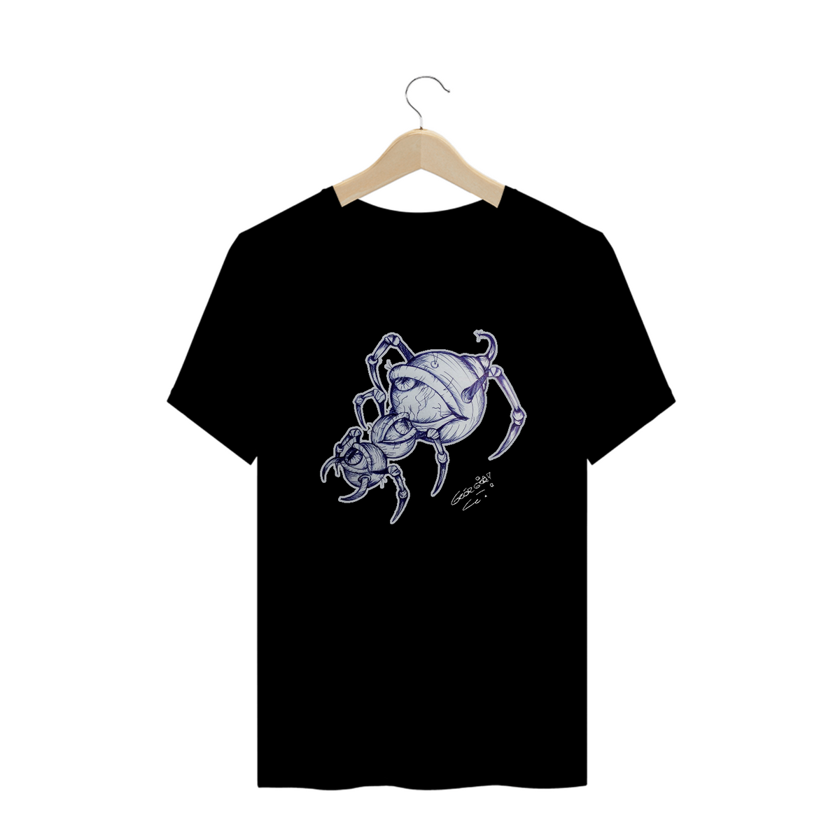 Nome do produto: Camiseta Ant Eyes by Gê Pelisão #plusize