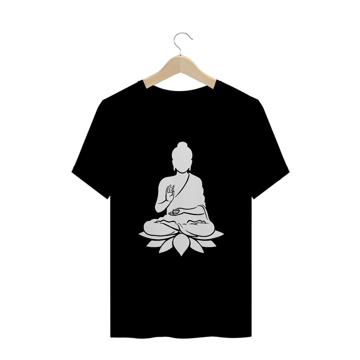 Nome do produto: Camiseta Buddha Lotus Flower #plusize