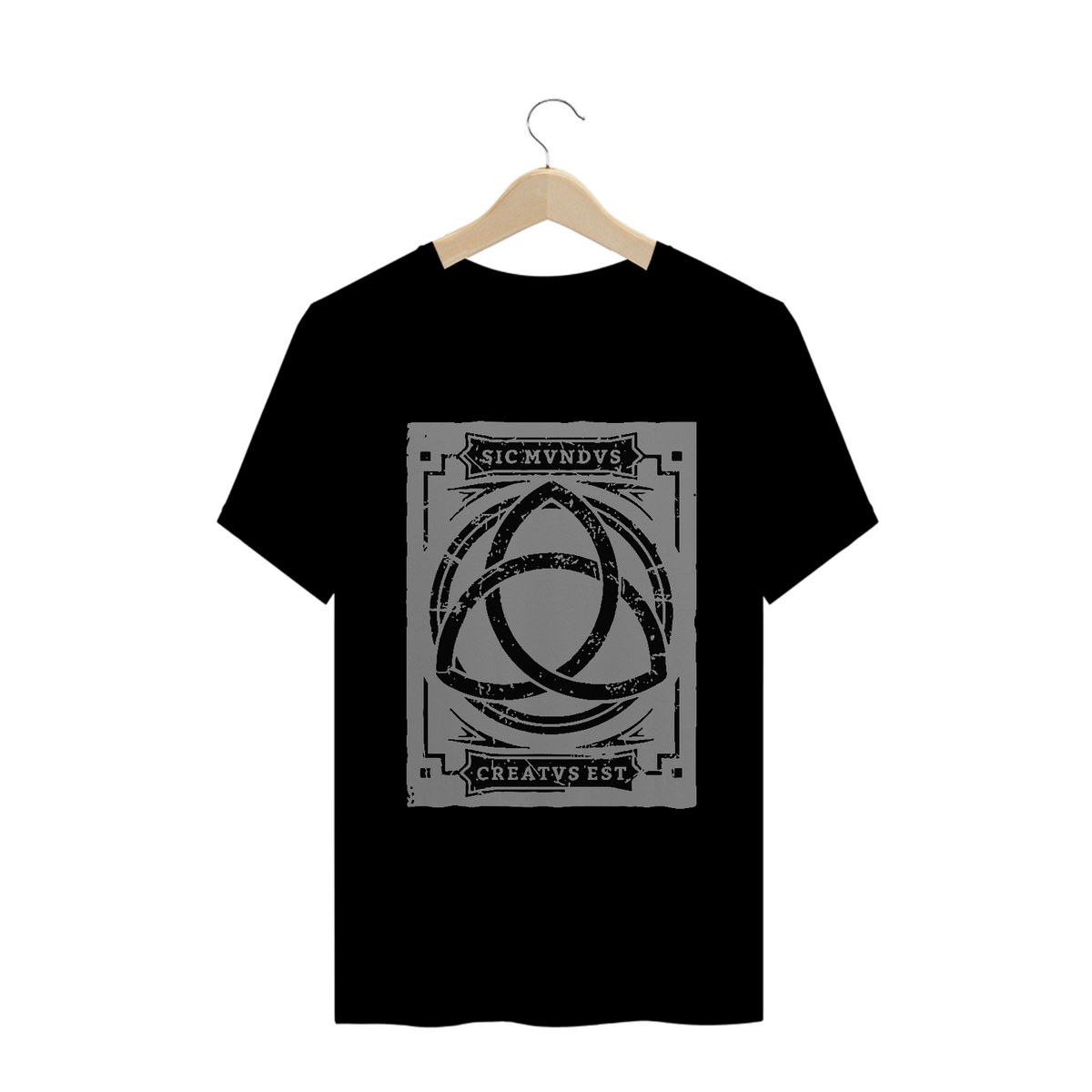 Nome do produtoCamiseta Sic Mundus Creatus Est - Dark #2