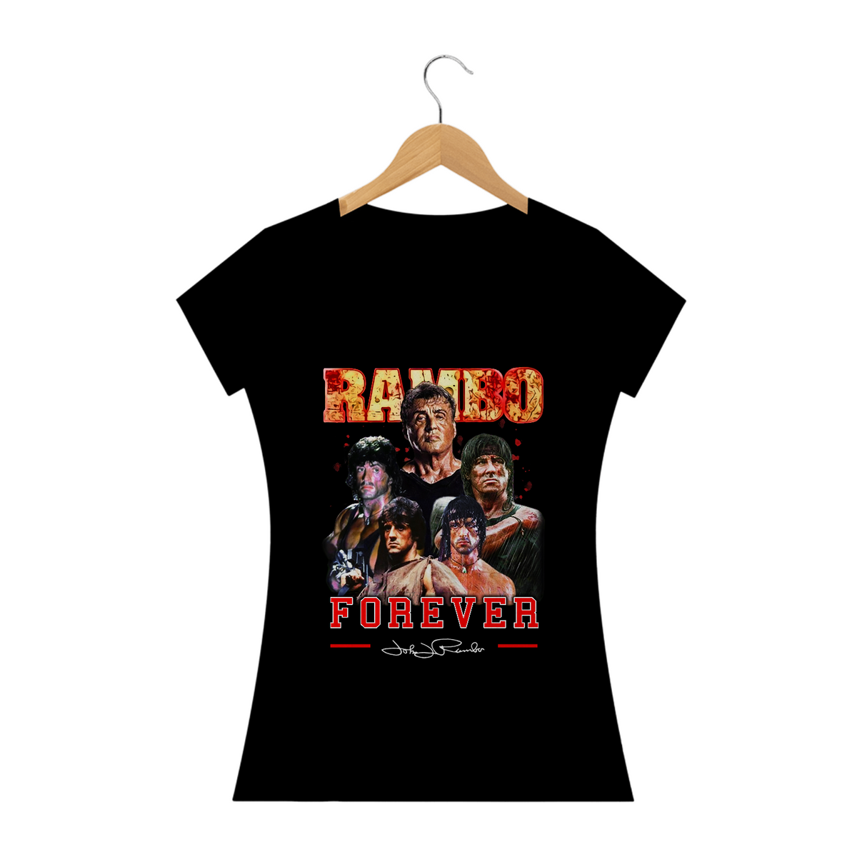 Nome do produto: Camiseta Rambo Forever #bylk