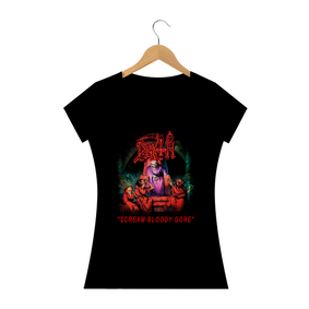 Camiseta Death Scream Bloody Gore #bylk