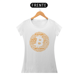 Nome do produtoCamiseta Fem CryptoShirts 20 - Bitcoin Clound