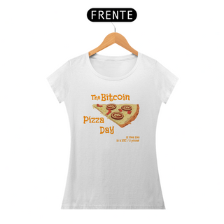 Nome do produtoCamiseta Fem CryptoShirts 24 - Pizza Day