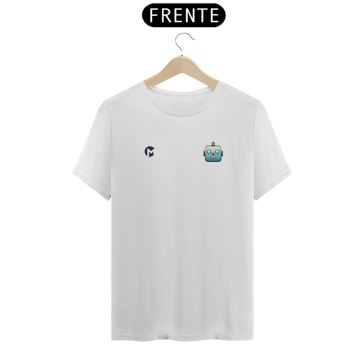 Nome do produto: Camiseta Emoji - ML Branca