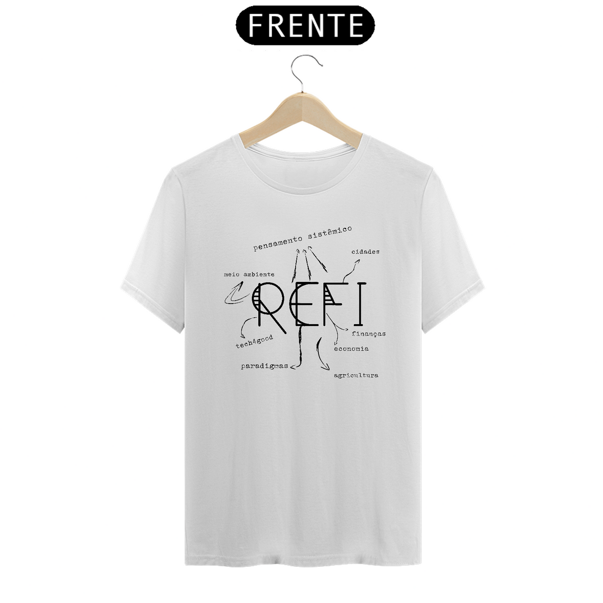 Nome do produto: Camiseta Regenerativos ReFi Branca