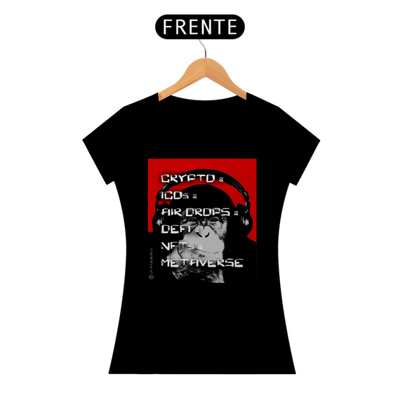 Camiseta Fem CryptoShirts 06 - & Degen