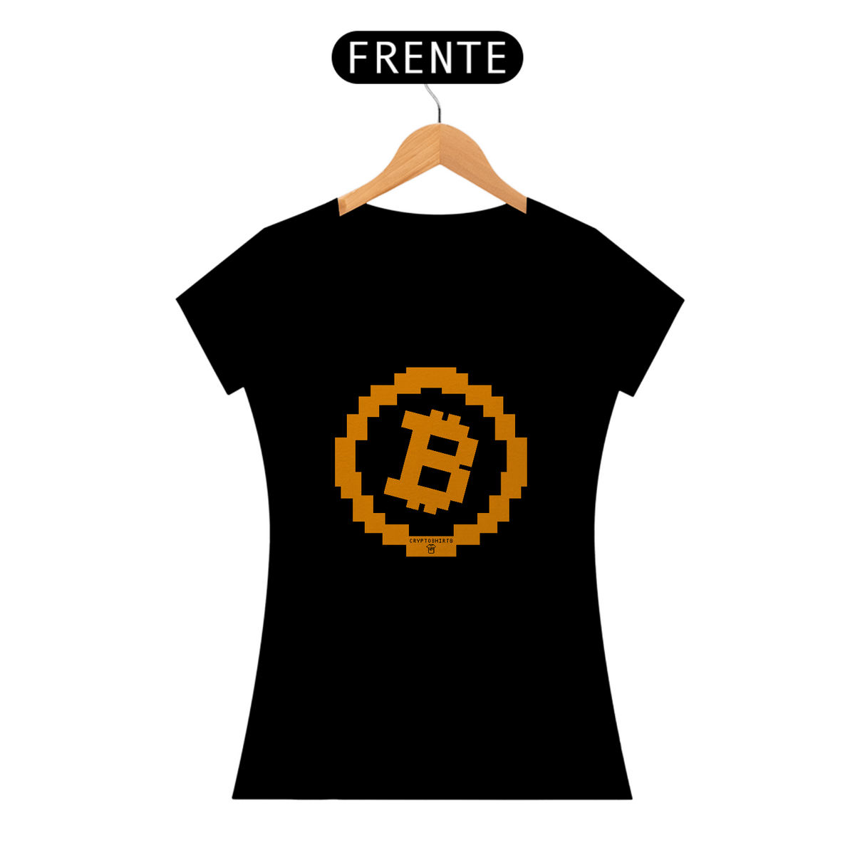 Nome do produto: Camiseta Fem CryptoShirts 01 - CryptoShirt