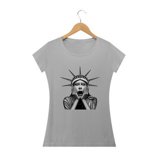 Nome do produtoT-Shirt Feminina - Estátua da Liberdade