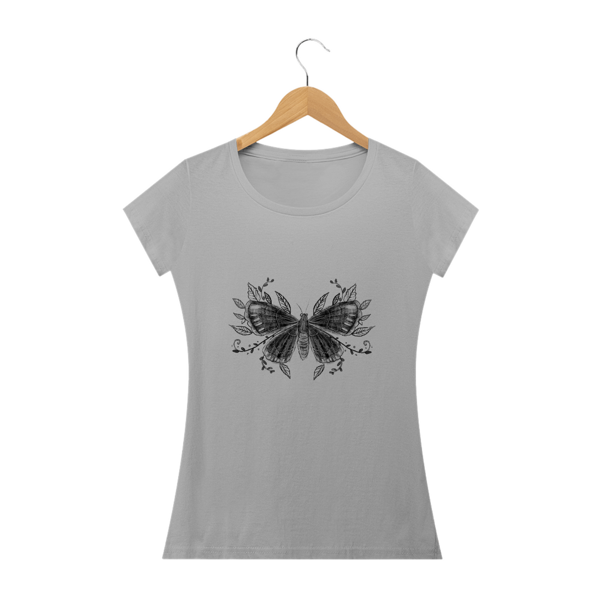 Nome do produto: T-shirt feminina - Borboleta