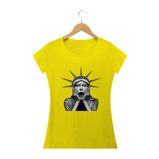 Nome do produtoT-Shirt Feminina - Estátua da Liberdade