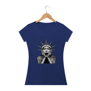 Nome do produtoT-Shirt Feminina - Estátua da Liberdade