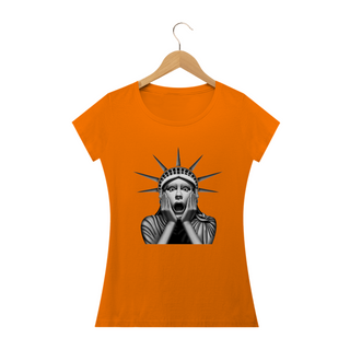 Nome do produtoT-Shirt Feminina - Estátua da Liberdade