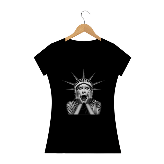 T-Shirt Feminina - Estátua da Liberdade