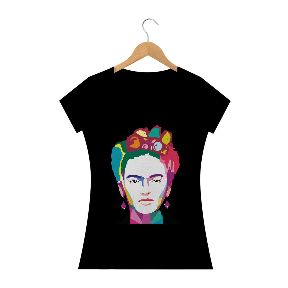 Nome do produto: T-shirt Feminina Frida Khalo