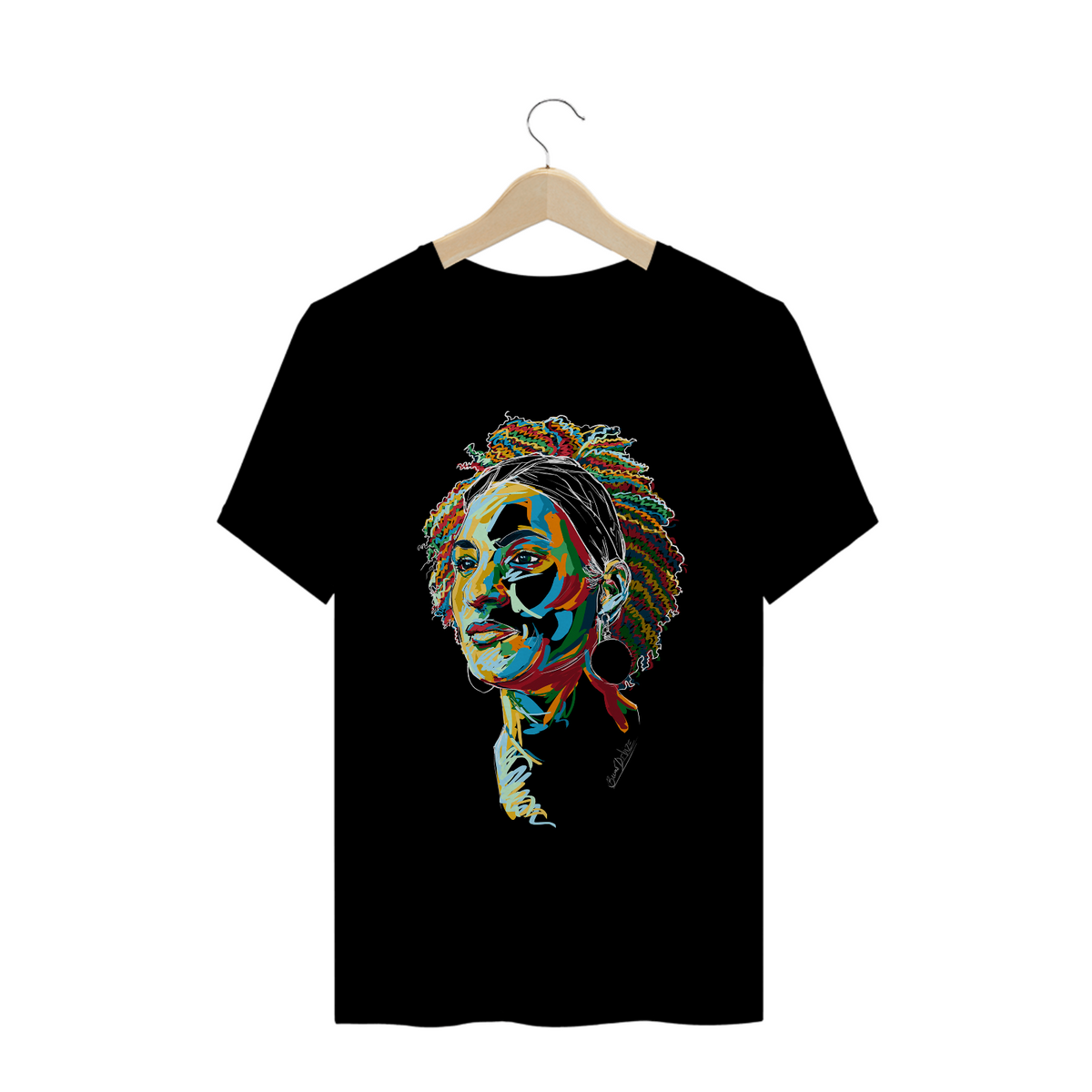 Nome do produto: T-shirt Marielle Franco