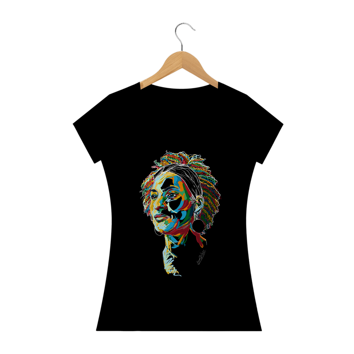 Nome do produto: T-shirt Marielle Franco