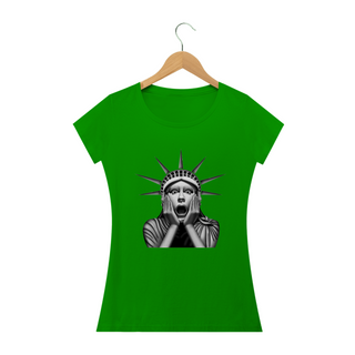 Nome do produtoT-Shirt Feminina - Estátua da Liberdade