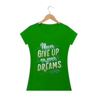 Nome do produtoT-Shirt Never Give Up