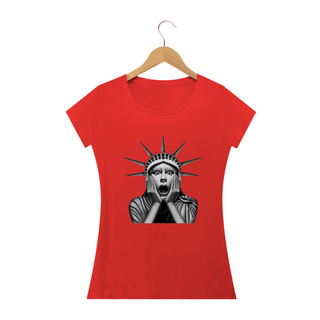 Nome do produtoT-Shirt Feminina - Estátua da Liberdade