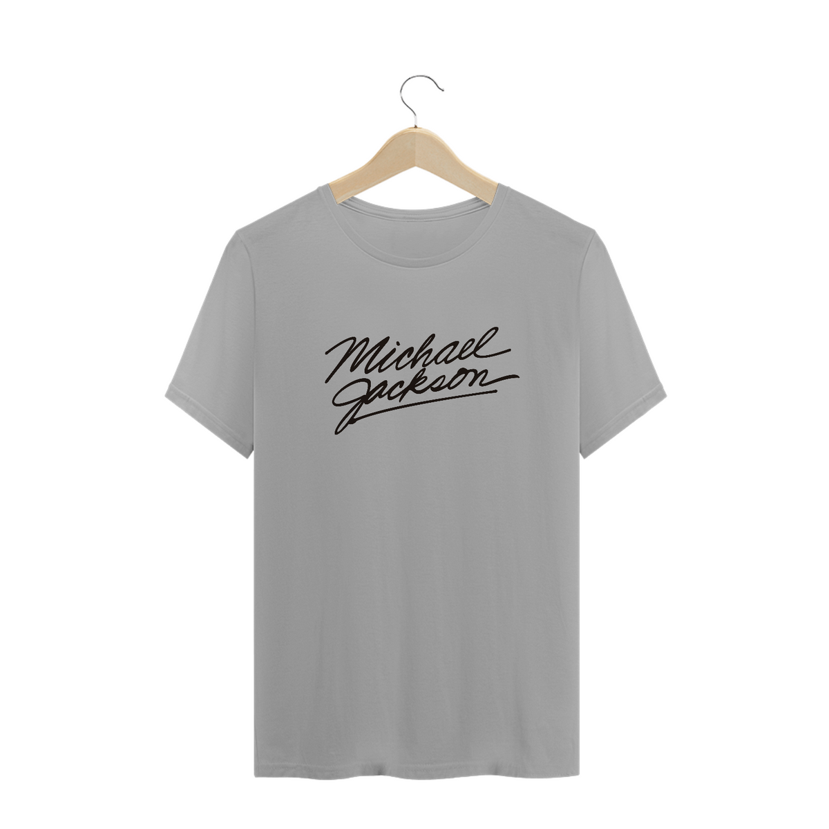 Nome do produto: Camisa Plus Size UNISEX Michael Jackson Autografo