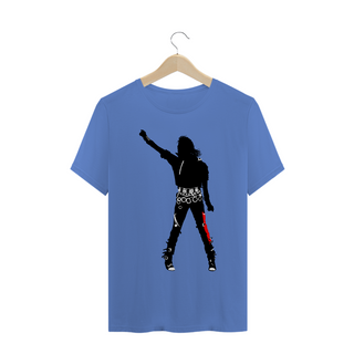 Nome do produtoT-Shirt Masculina Michael Jackson Silueta (Bad)