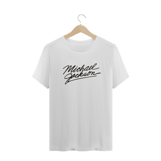 Nome do produtoCamisa Plus Size UNISEX Michael Jackson Autografo