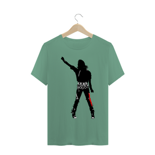 Nome do produtoT-Shirt Masculina Michael Jackson Silueta (Bad)