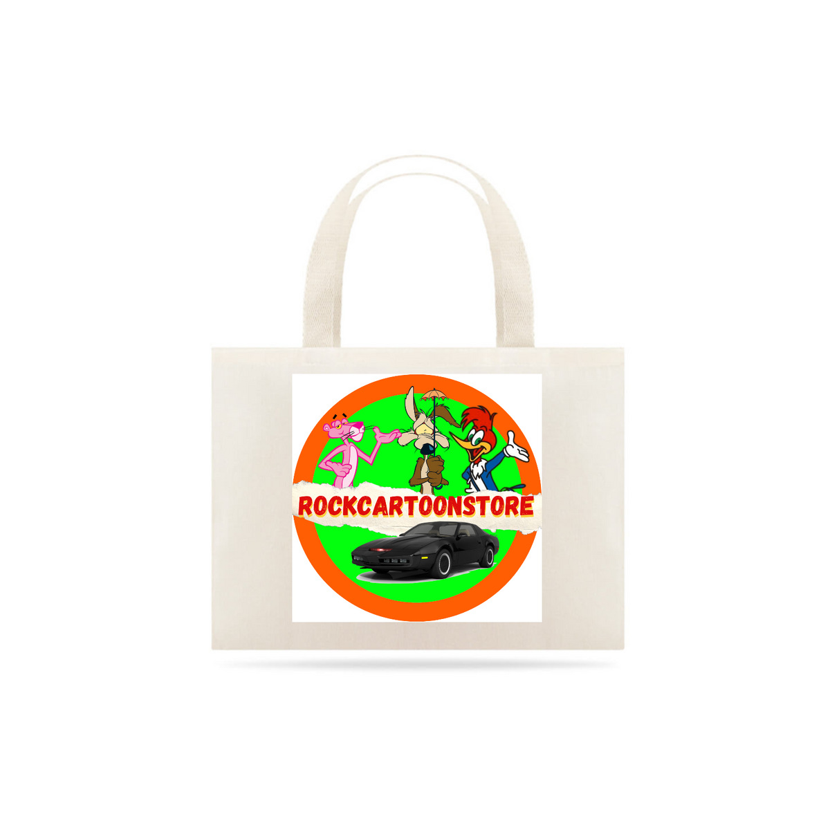 Nome do produto: ECO BAG ROCKCARTOONSTORE