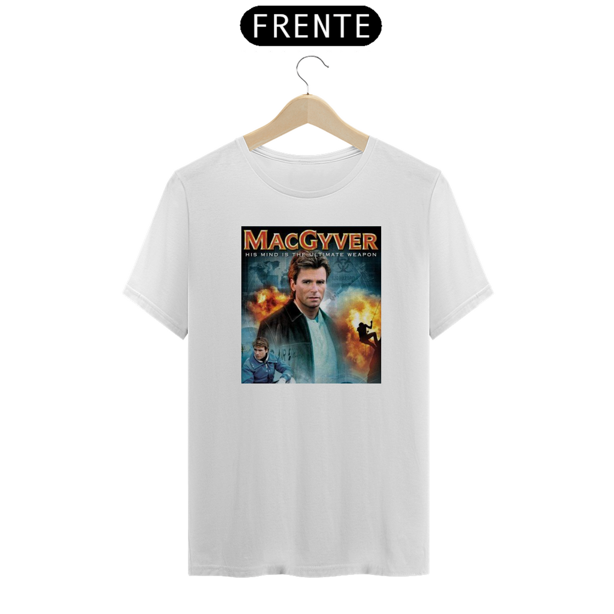 Nome do produto: CAMISETA MACGYVER