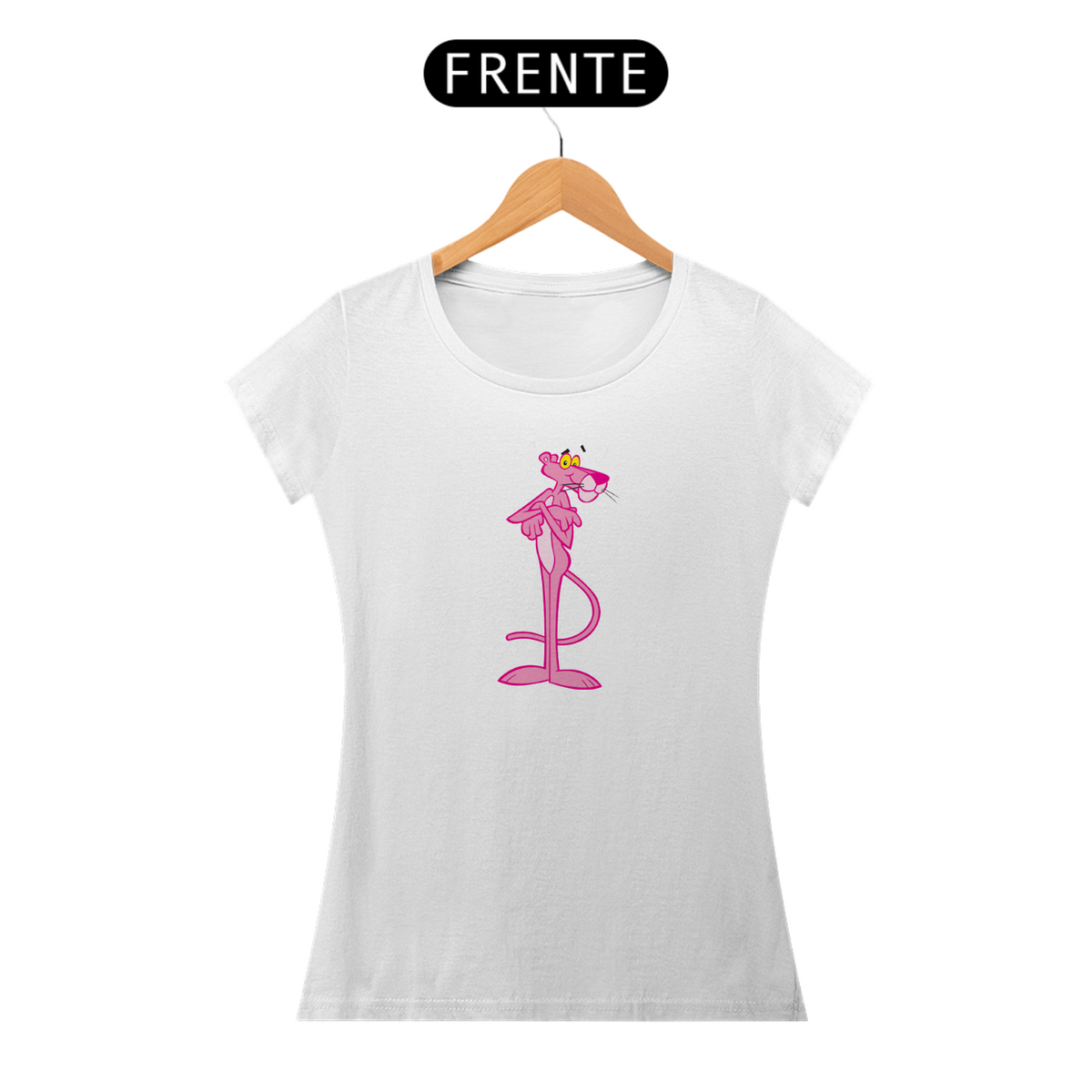 Nome do produto: CAMISETA PINK PANTHER