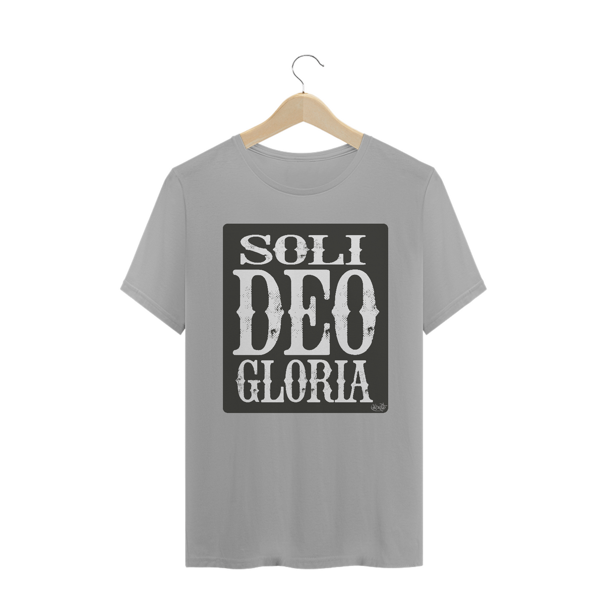 Nome do produto: Camiseta Soli Deo Gloria (cores claras)