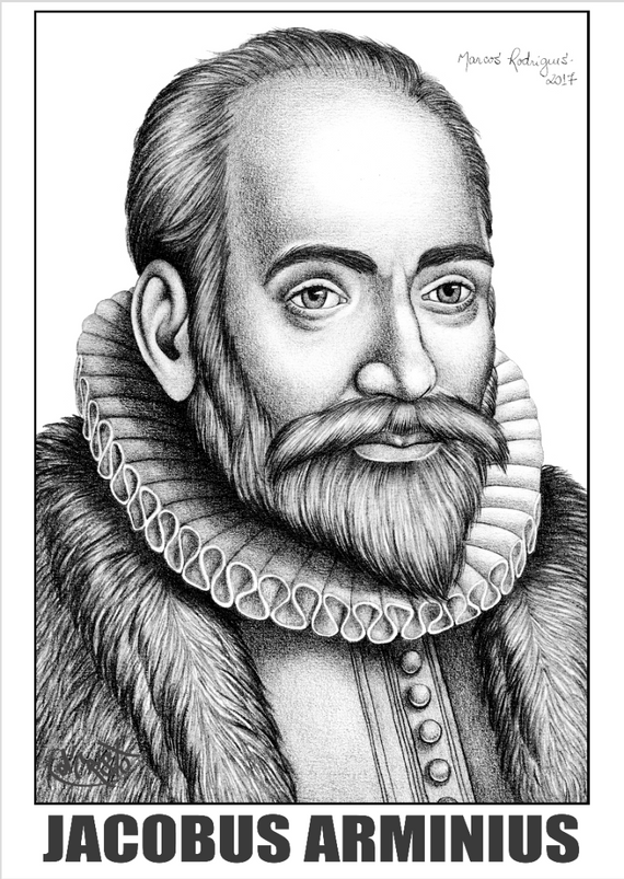 Desenho Jacobus Arminius